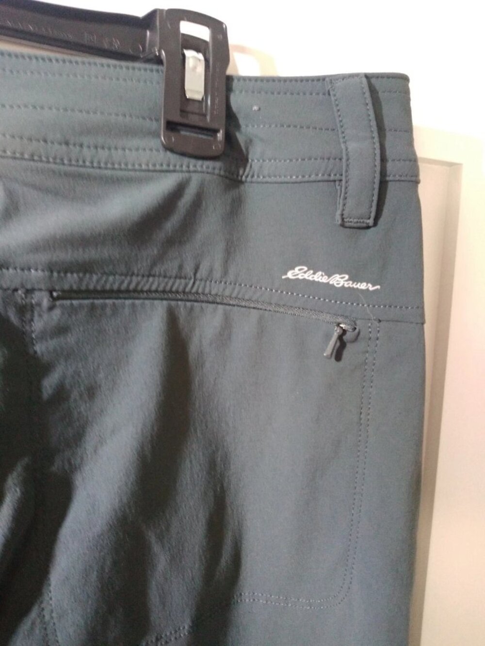 Eddie Bauer Women's Petite 16 Sightscape Horizon Convertible Hiking Pants Gray - Picture 8 of 14